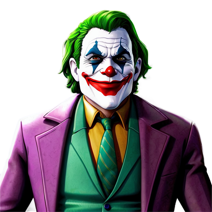 Animated Series Joker Smile Png 06122024 PNG image