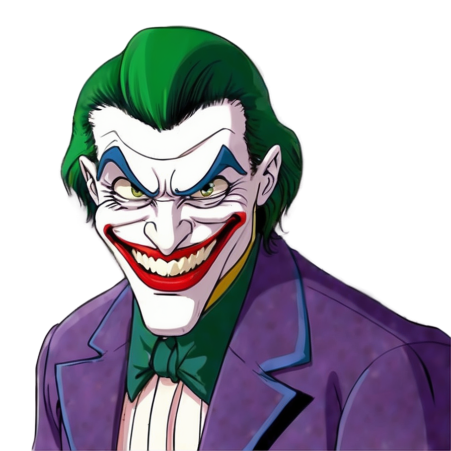 Animated Series Joker Smile Png 7 PNG image