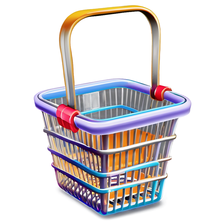 Animated Shopping Basket Png 06272024 PNG image