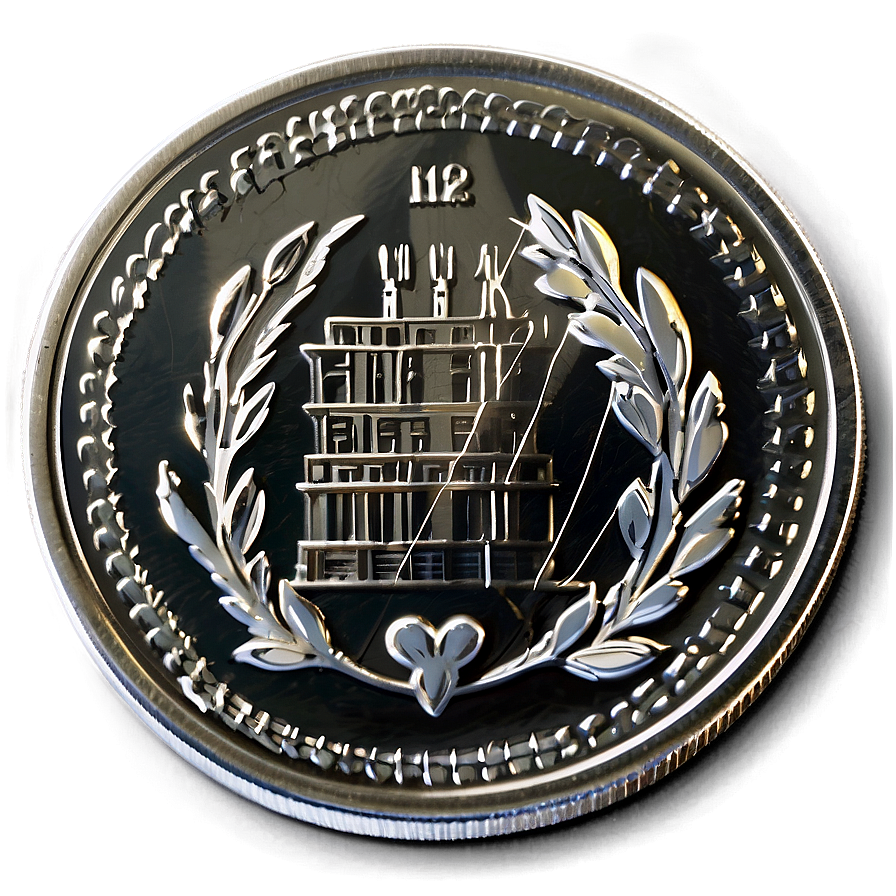 Animated Silver Coin Graphic Png 06272024 PNG image