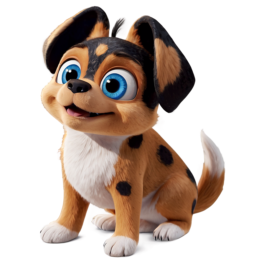 Animated Small Dog Character Png 85 PNG image