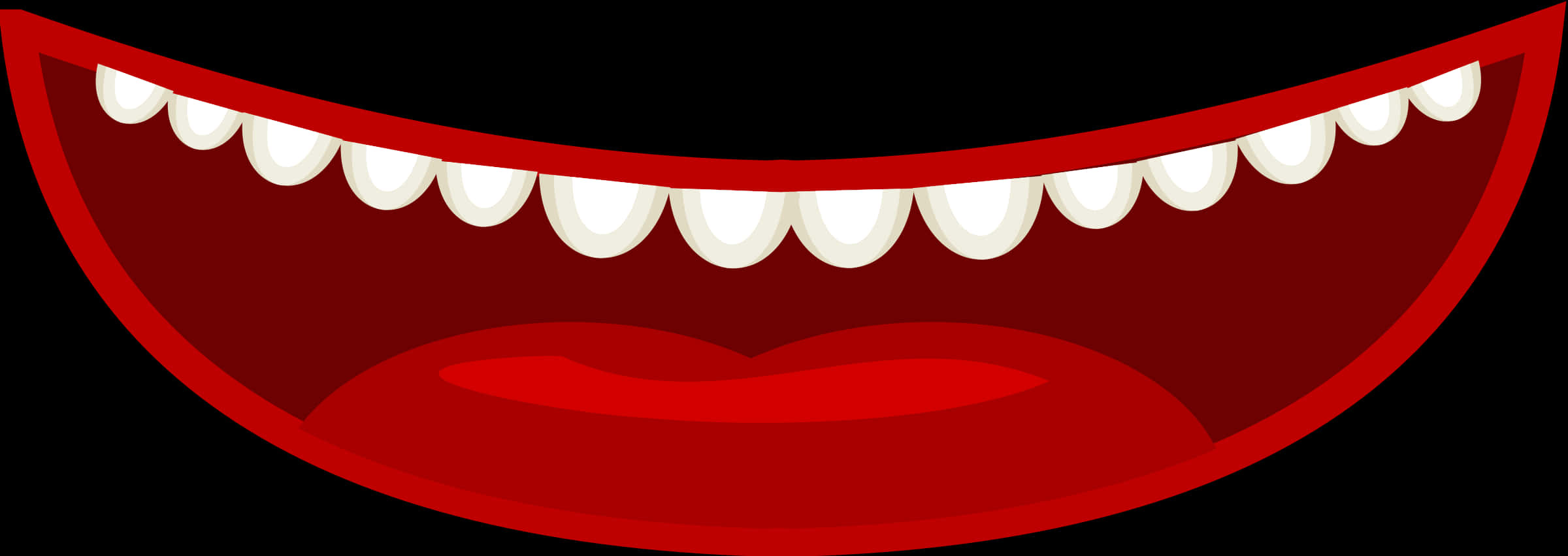 Animated Smiling Mouth PNG image