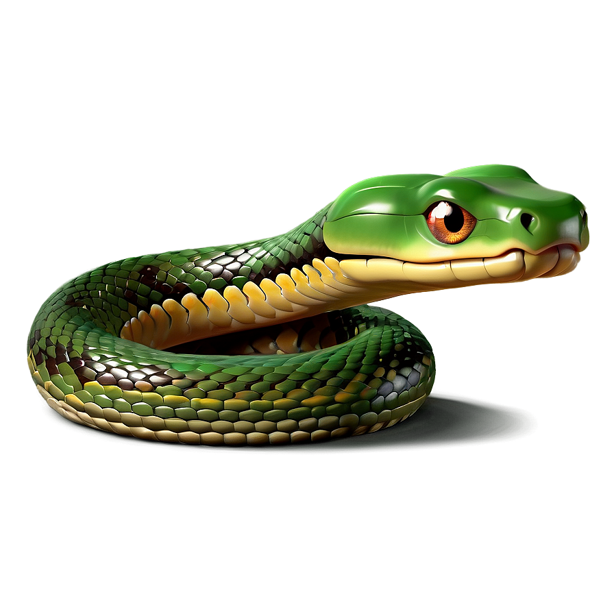 Animated Snake Character Png 18 PNG image