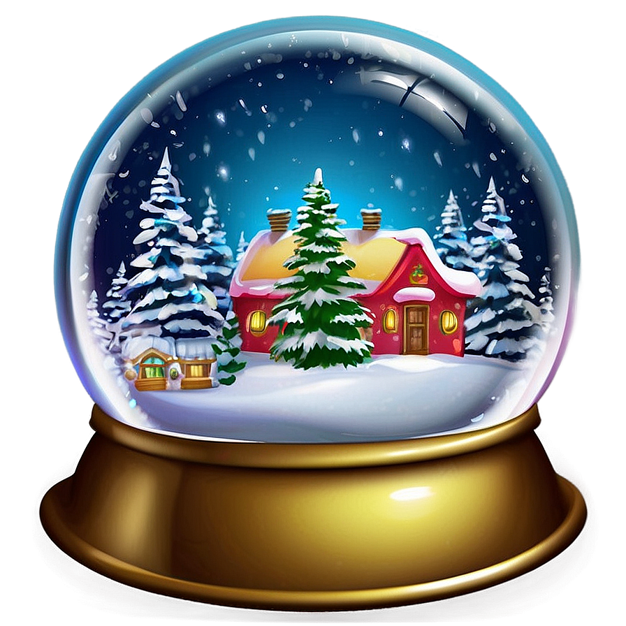 Animated Snow Globes Png 06122024 PNG image