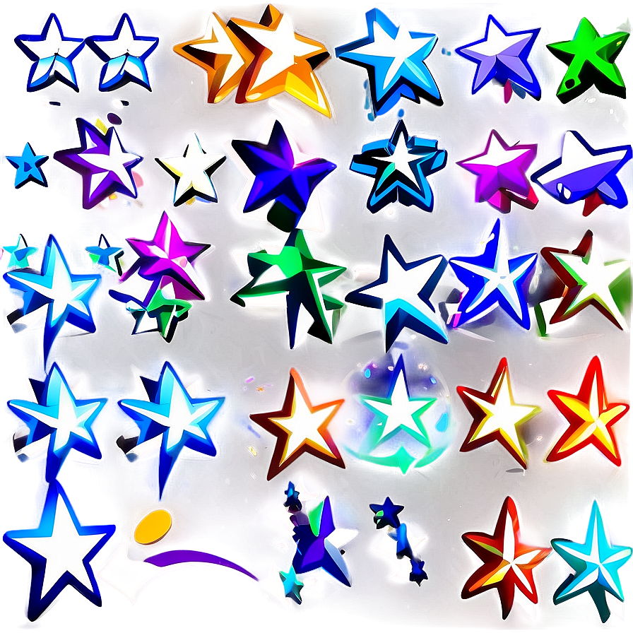 Animated Stars Transparent Png Mof43 PNG image