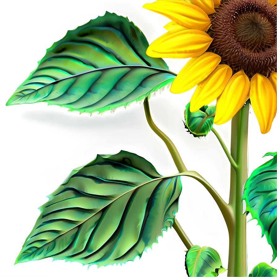 Animated Sunflower Transparent Png Uhj PNG image