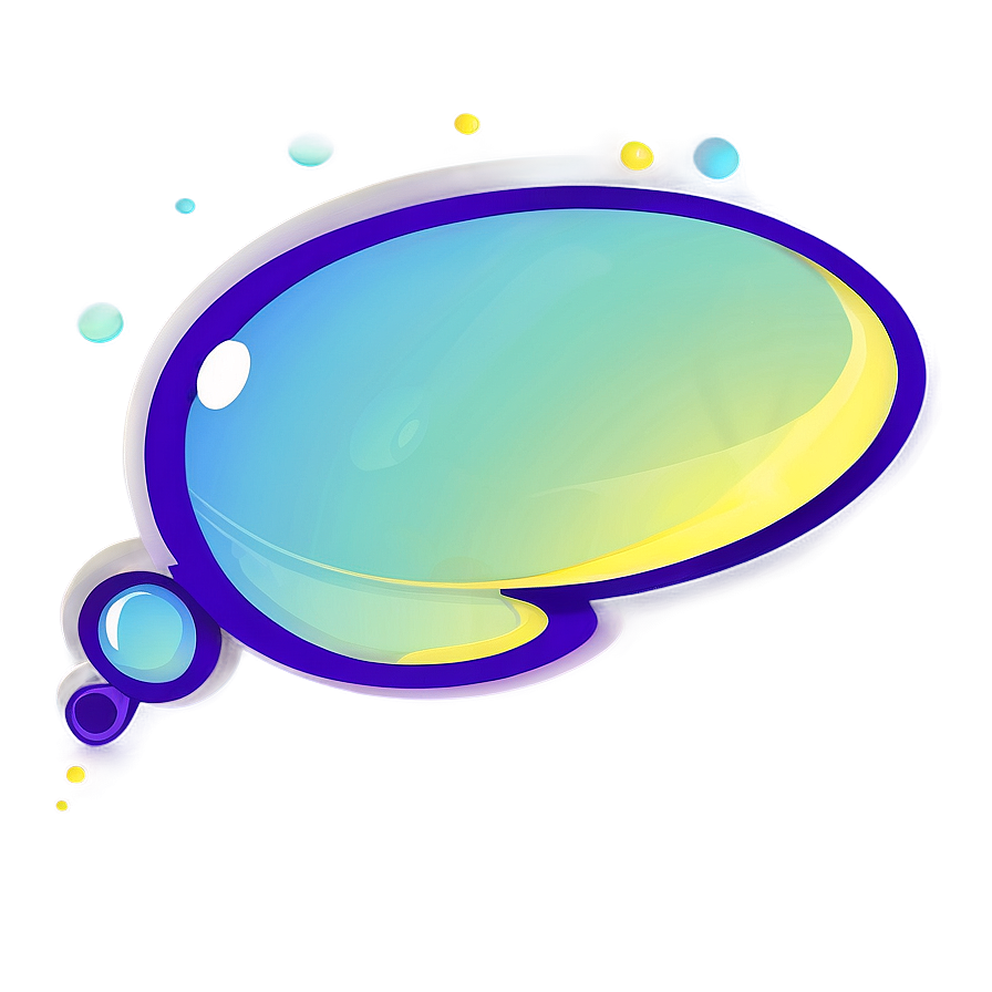 Animated Talk Bubble Png 06122024 PNG image