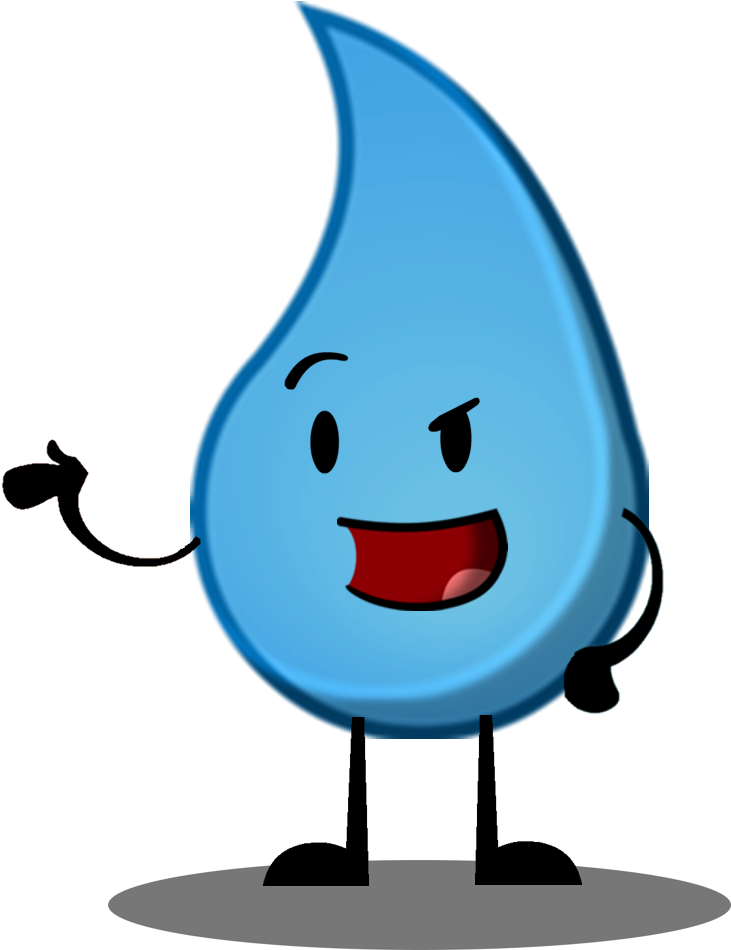 Animated Teardrop Character Smiling.png PNG image