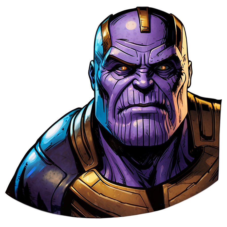 Animated Thanos Image Png 05212024 PNG image