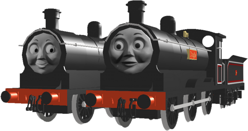 Animated Train Characters Thomas Friends PNG image