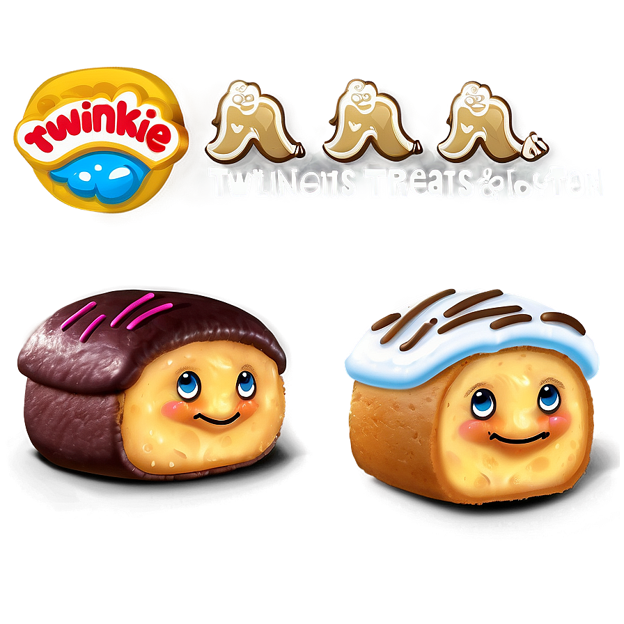 Animated Twinkie Characters PNG image