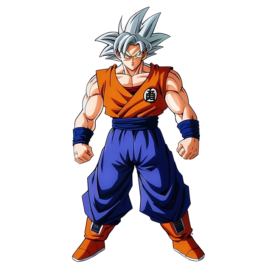 Animated Ultra Instinct Goku Png Nkd PNG image