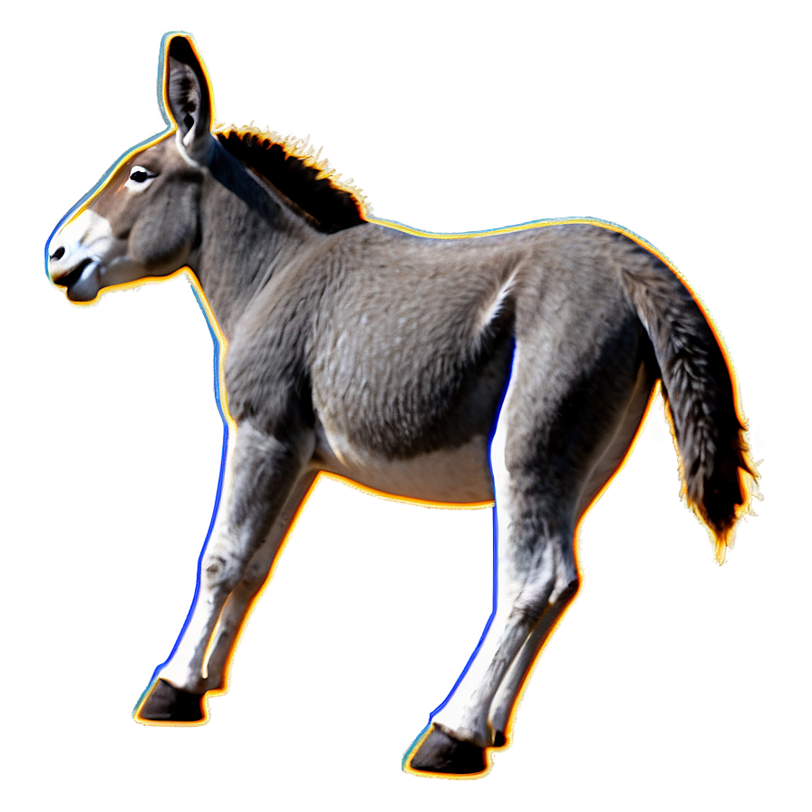 Animated Walking Donkey Png Mwh PNG image