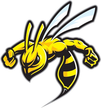 Animated Wasp Mascot PNG image