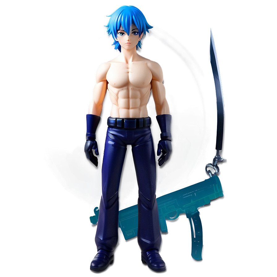 Anime Action Figure Png Ymw21 PNG image