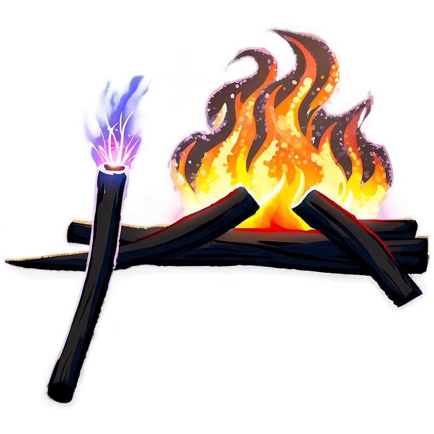 Anime Bonfire Night Png Xrg5 PNG image