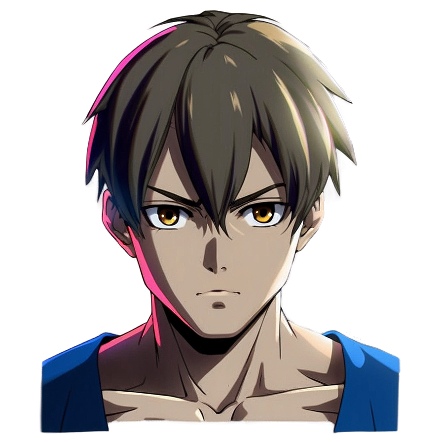 Anime Boy Hair Png 91 PNG image