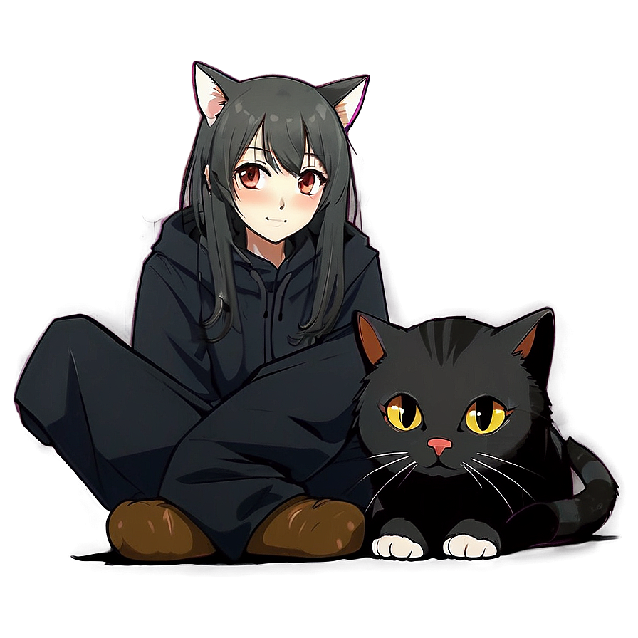 Anime Cat Girl Png Cks83 PNG image