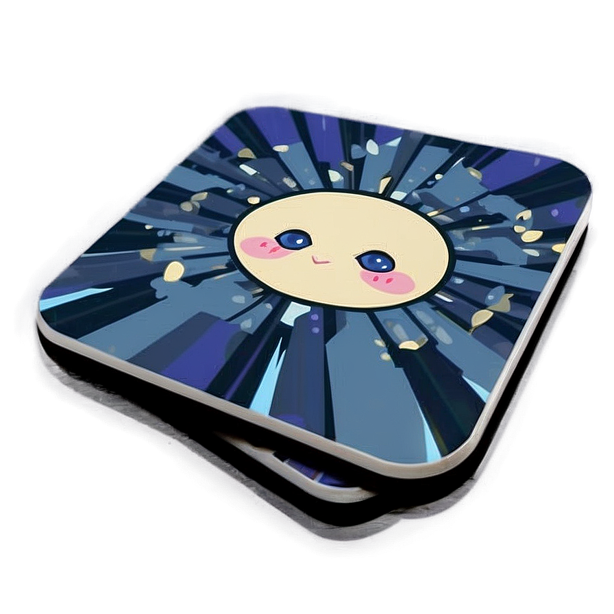 Anime Character Coaster Png Cqh18 PNG image