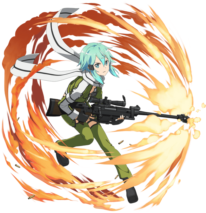 Anime Character Fire Battle PNG image