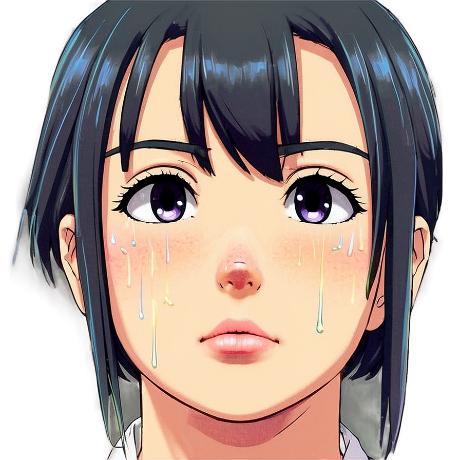 Anime Crying Character Png 05032024 PNG image