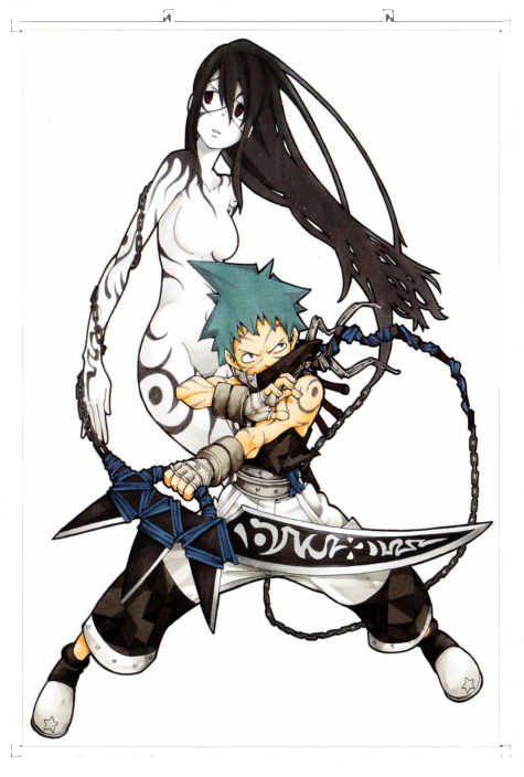 Anime Duo Soul Eater PNG image