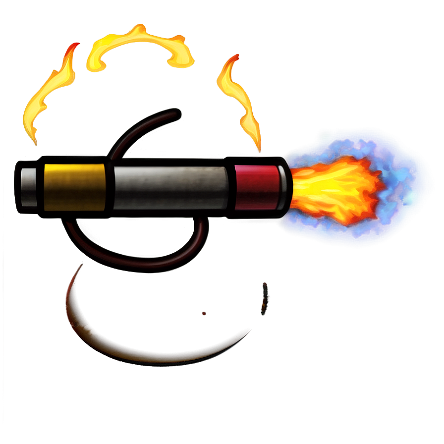 Anime Fire Breath Png 06252024 PNG image