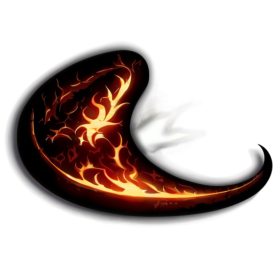 Anime Fire Curse Mark Png 06252024 PNG image