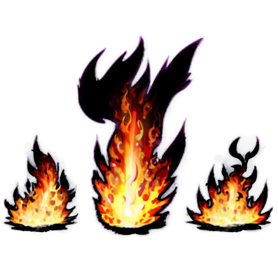 Anime Fire Effect Png 67 PNG image