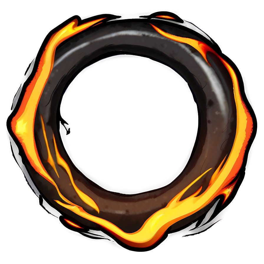 Anime Fire Ring Png Ilt PNG image