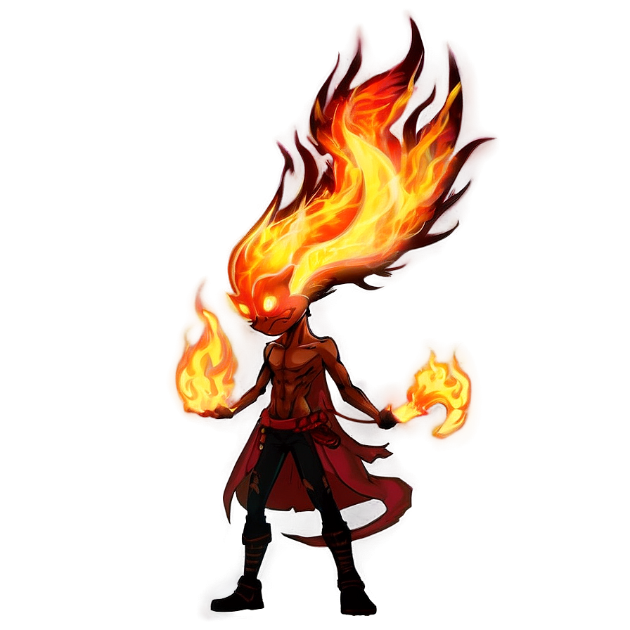 Anime Fire Png Images (100++)