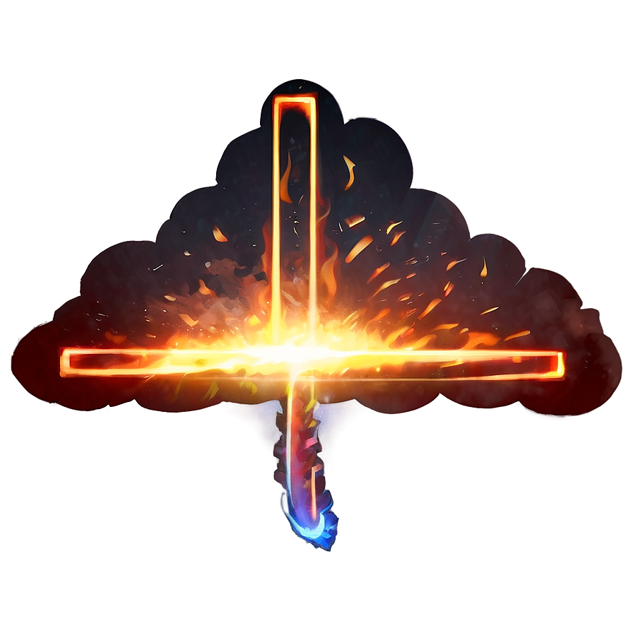 Anime Firestorm Graphic Png Gdd PNG image