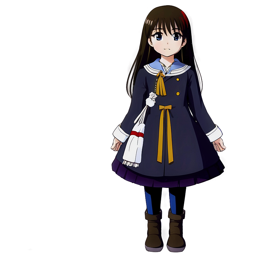 Anime Girl D PNG image