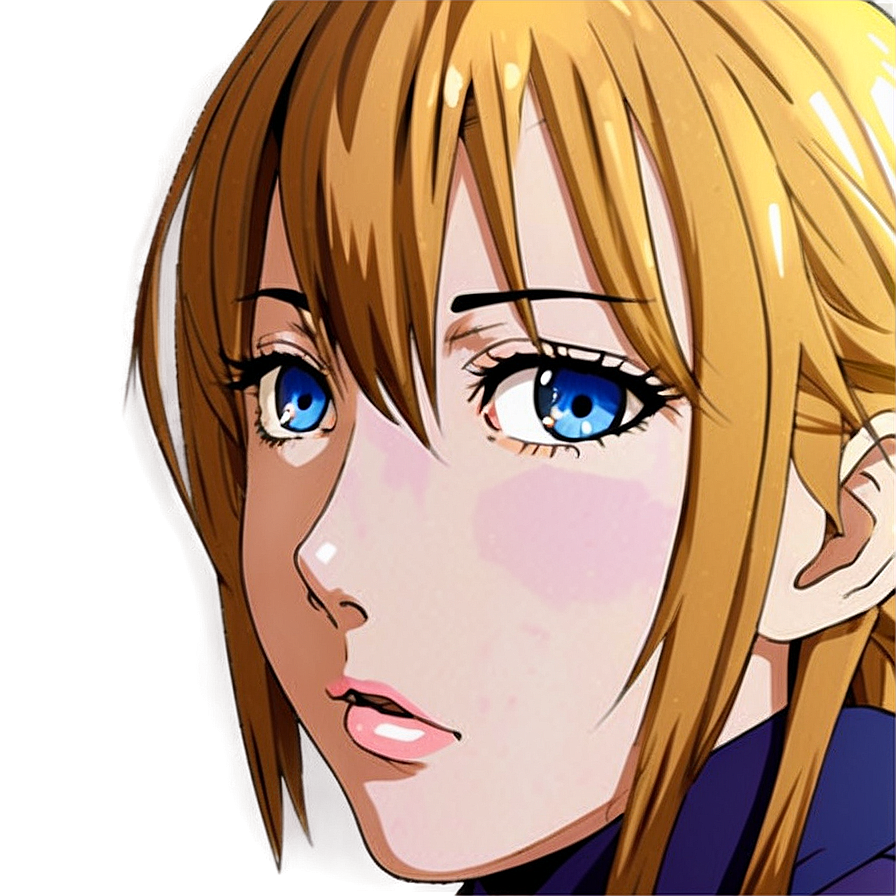 Anime Girl Face Png Jnq63 PNG image