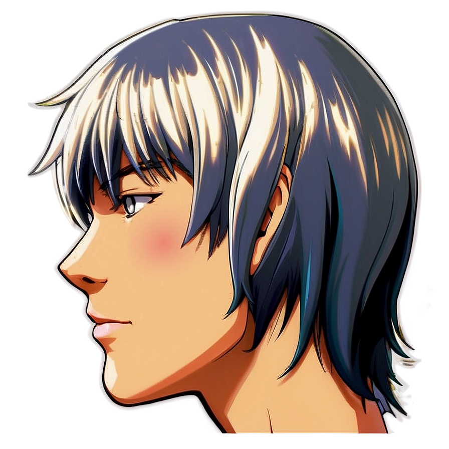 Anime Head Character Png 84 PNG image