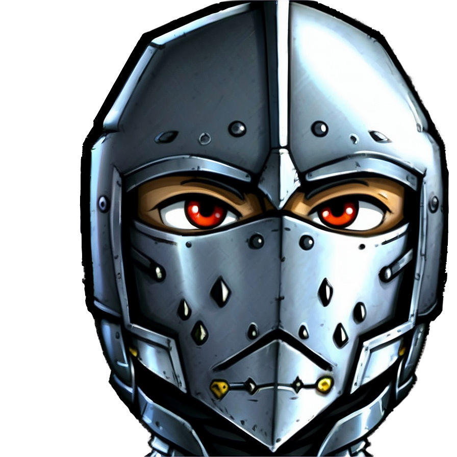 Anime Knight Face Png 85 PNG image