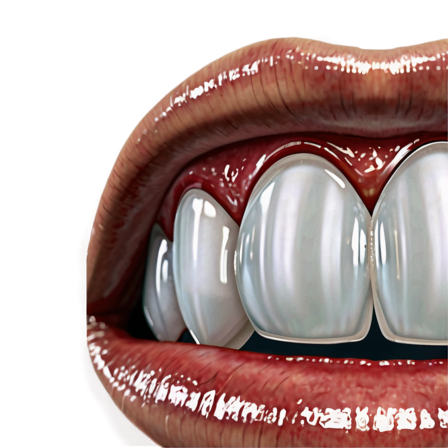 Anime Mouth With Teeth Png 15 PNG image