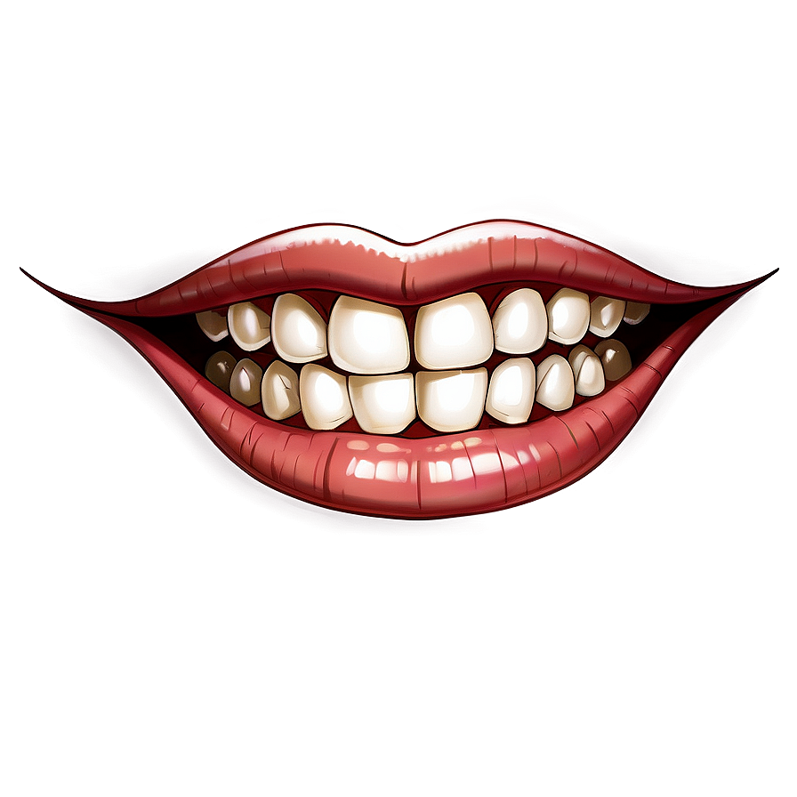 Anime Mouth With Teeth Png Snb5 PNG image