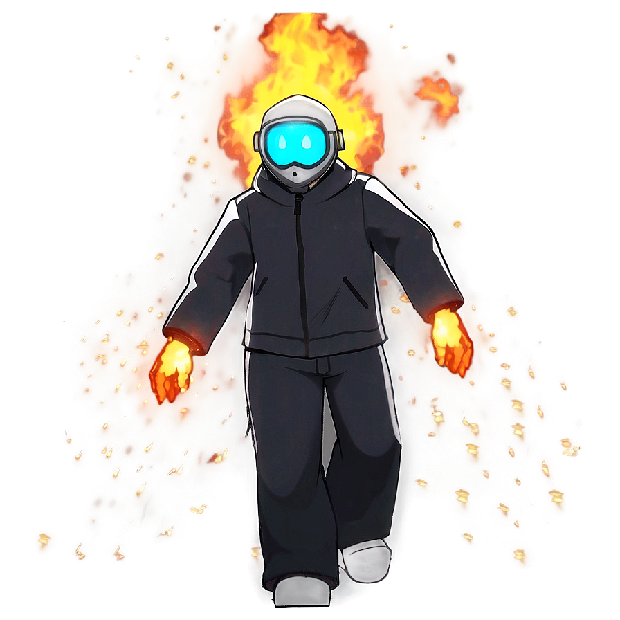 Anime Pyro Phenomenon Png 06252024 PNG image