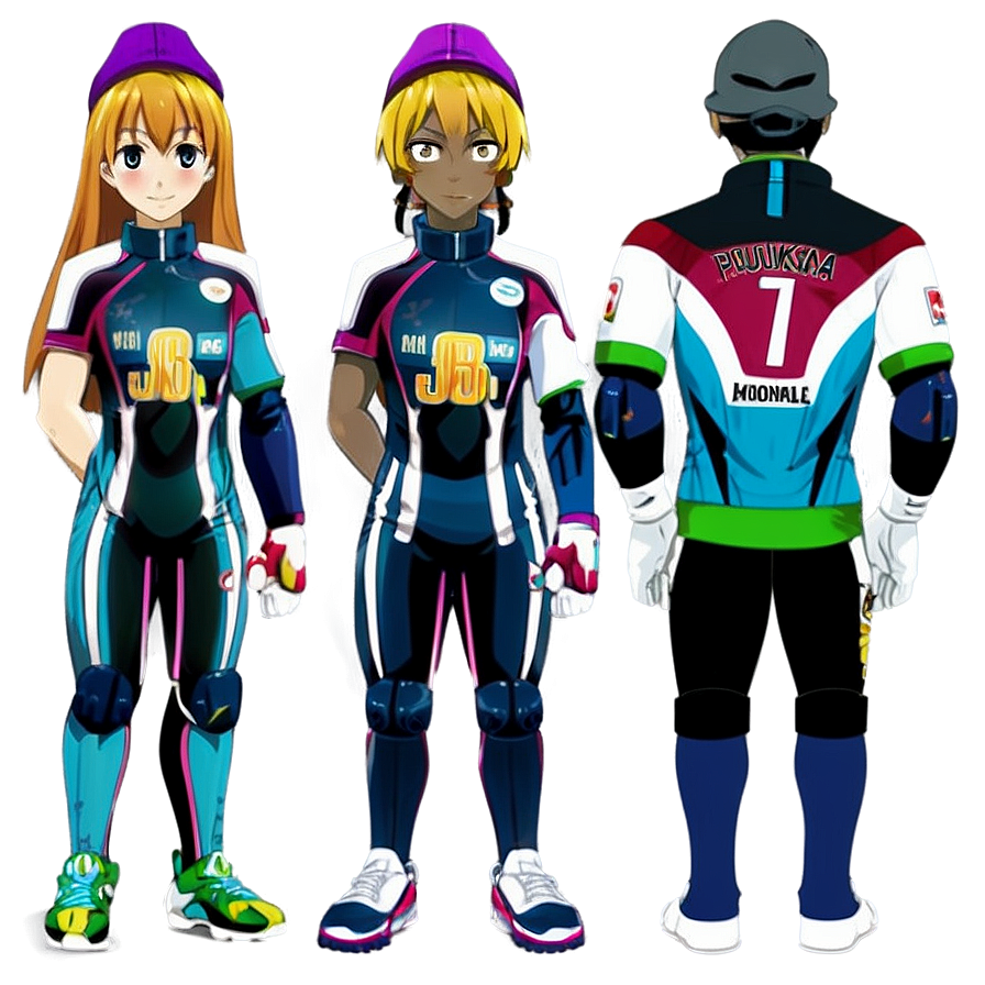 Anime Sports Team Png Hwj PNG image