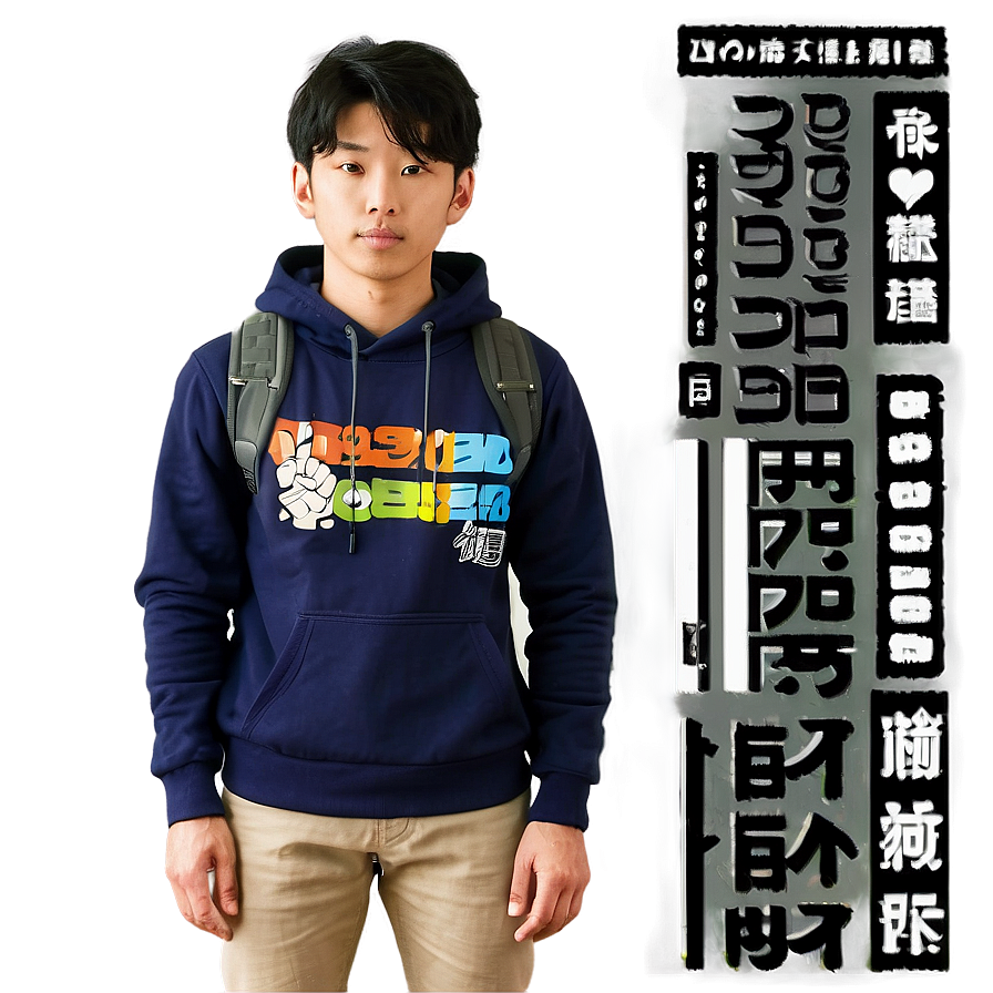 Anime-themed Book Bag Otaku Png 51 PNG image