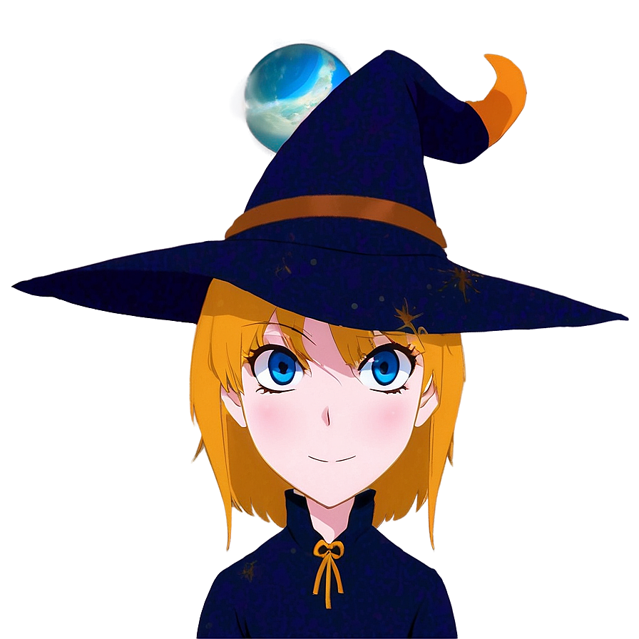 Anime Witch Face Png 06122024 PNG image