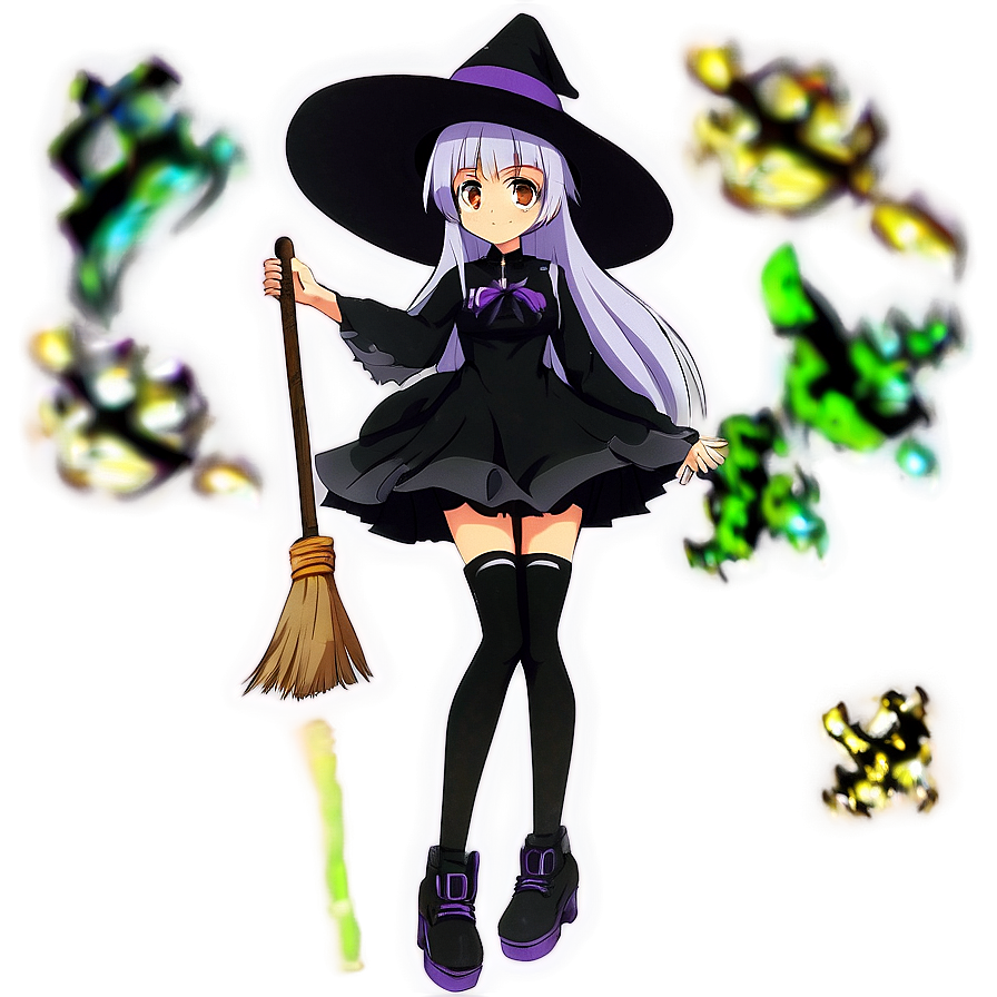 Anime Witch Girl Png Rqi1 PNG image