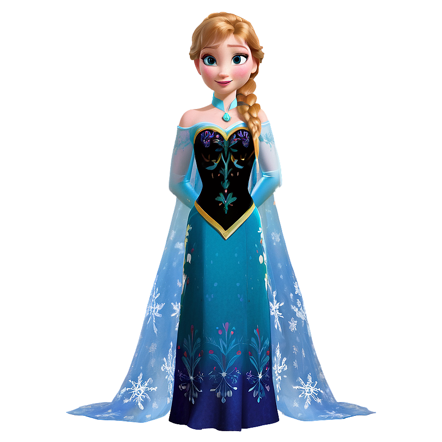 Anna And Elsa Frozen Sisters Png Dem PNG image