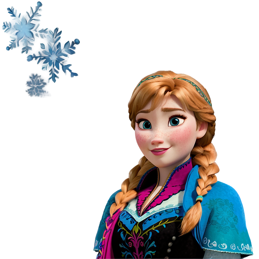 Anna From Frozen Png Dbk PNG image