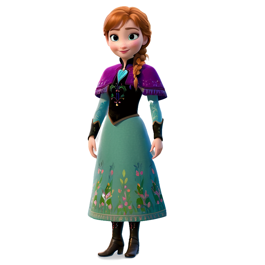 Anna Frozen 2 Final Outfit Png Hdp91 PNG image