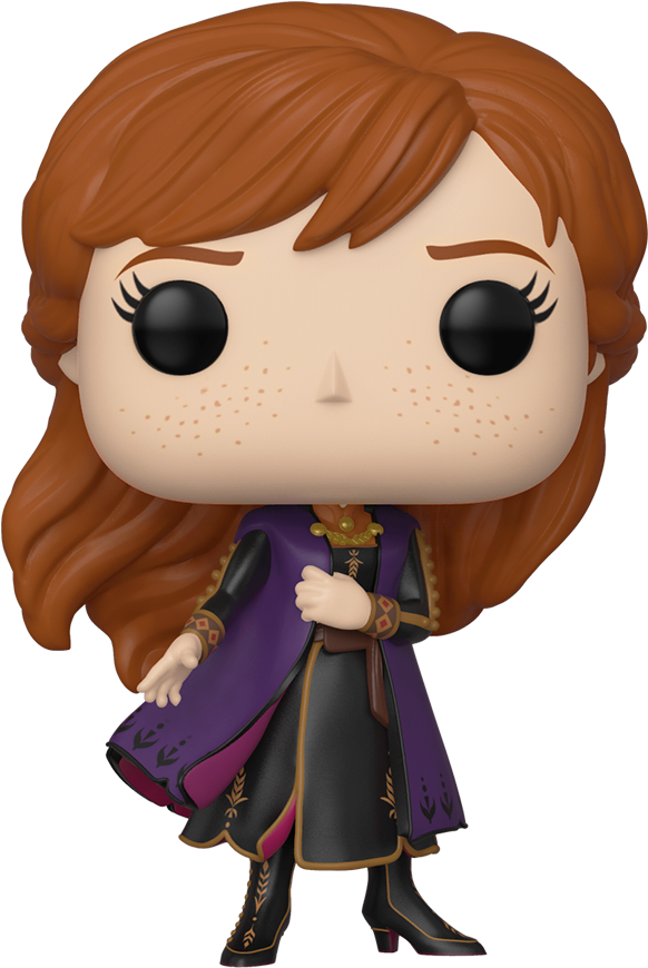 Anna Frozen Funko Pop Figure PNG image