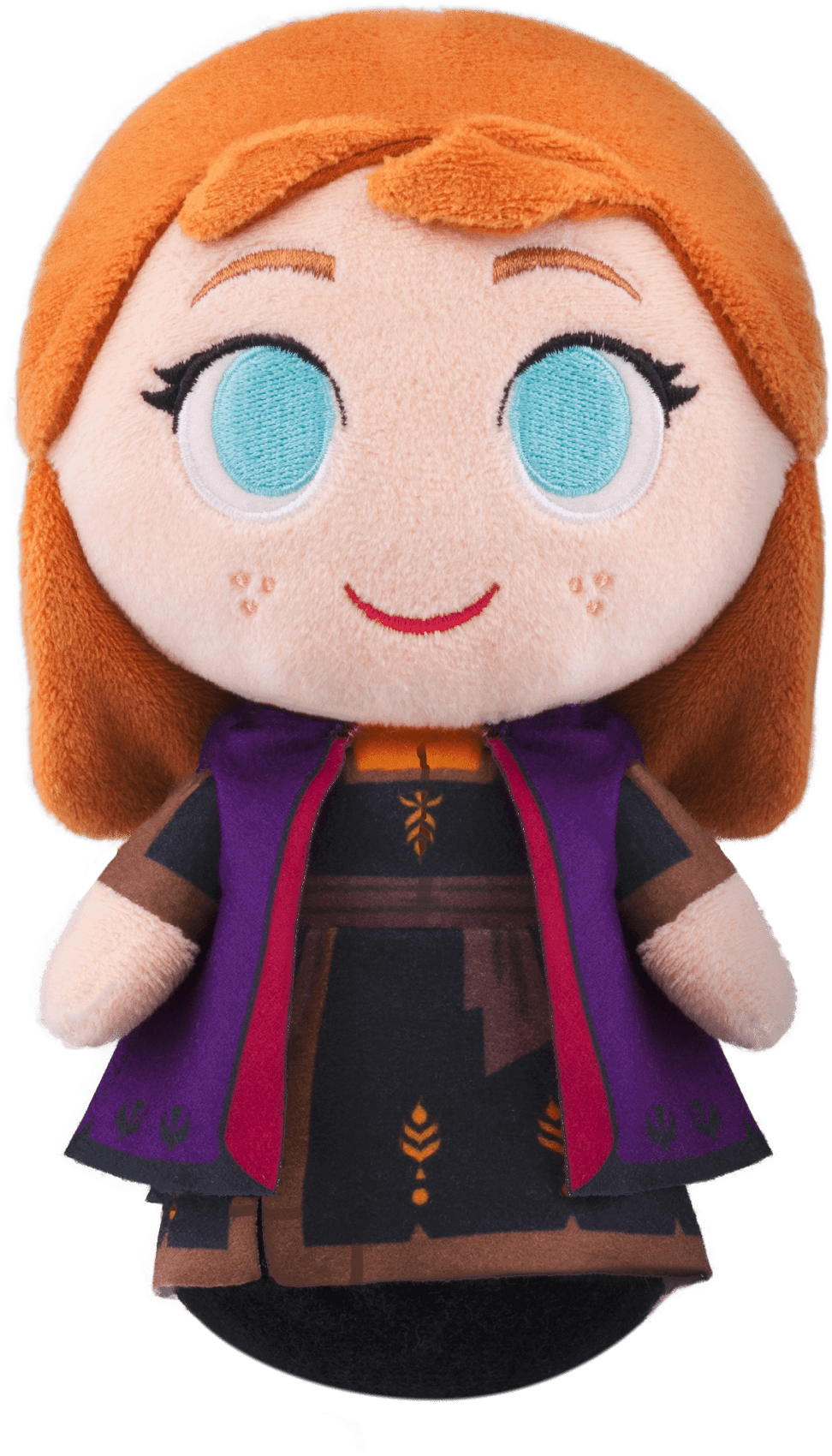 Anna Frozen Plush Doll PNG image