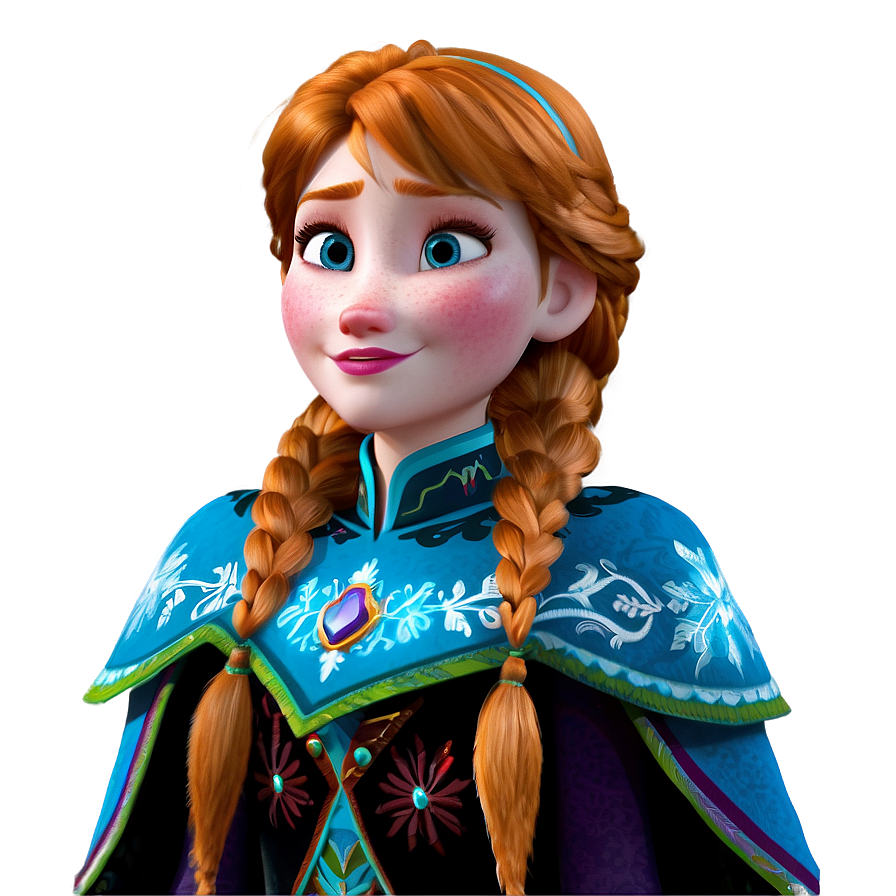 Anna's Brave Heart Frozen Png 63 PNG image