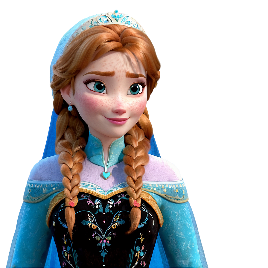 Anna's Brave Heart Frozen Png Ita PNG image